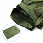 Рюкзак сумка снайперський 70 л Оливковий з водонепроникного нейлону 600D Оxford База для модульної системи Molle дволямковий з регульованими ременями - зображення 10
