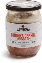 Голонка свинна Вербена у власному соку 500 г (4820209620061)