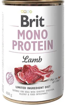 Вологий корм для собак Brit Mono Protein Dog з ягням