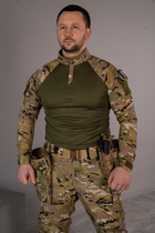 Тактическая боевая рубашка (убакс) SM Group розмір 2XL Мультикам - изображение 1