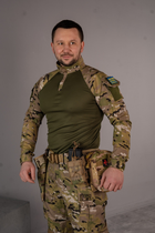 Тактична бойова сорочка( убакс) SM Group розмер XL Мультикам - зображення 2