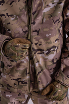 Тактическая куртка Softshell DEMI SM Group розмір XL Мультикам - изображение 4