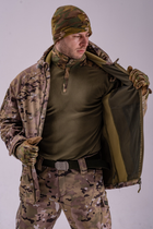 Тактическая куртка Softshell DEMI SM Group розмір 3XL Мультикам - изображение 3