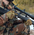 Рукавички тактичні армійські з пальцями ЗСУ Мультикам 20222176 10001 XL койот (SK-N10001S) - зображення 6