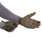Перчатки тактические с закрытыми пальцами Zelart Military Rangers Heroe 9877 размер M Olive - изображение 3