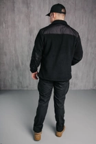 Кофта флісова поліція Чоловіча в кольорі чорний з водовідштовхувальними вставками 44 - зображення 11