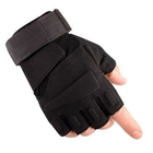 Тактические Перчатки беспалые BLACKHAWK Gloves, чорного цвета, размер М, TTM-05 K_1 №2