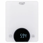 Ваги кухонні з LCD-дисплеєм Adler AD 3173 10kg white