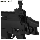 Ремінь тактичний для зброї 2-точковий Bungee Mil-Tec® — Black - зображення 6