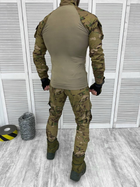 Тактический военный костюм Flass ( Убакс + Штаны ), Камуфляж: Мультикам, Размер: XXL - изображение 2