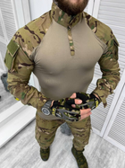Тактический военный костюм Flass ( Убакс + Штаны ), Камуфляж: Мультикам, Размер: XXL - изображение 3
