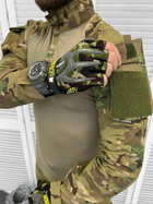 Тактический военный костюм Flass ( Убакс + Штаны ), Камуфляж: Мультикам, Размер: XL - изображение 5