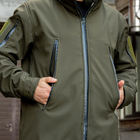Куртка 2 в 1 з підстібкою (СШ-С22) Soft Shell Grifon олива 56 розмір - зображення 11