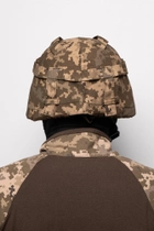 Кавер на каску МИЧ с креплением для очков шлем маскировочный чехол Mich Пиксель - изображение 2