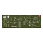Килимок для чистки зброї TekMat 30 см х 91 см з кресленням AR-15 2000000117508 - зображення 1