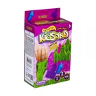 Кинетический песок KidSand 200 г для детей с формами и песочками игрушечный песок для творчества и игр