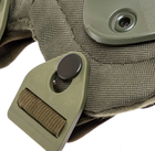 Тактичні наколінники та захисні накладки на лікті Combat олива - зображення 6