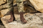 Летние лёгкие тактические военные берцы ALTBERG Desert 40 коричневые - изображение 7
