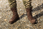 Летние лёгкие тактические военные берцы ALTBERG Desert 43 коричневые - изображение 10