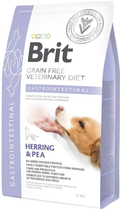 Сухой корм для всех возрастов Brit VetDiets при нарушениях пищеварения с селедкой лососем горохом