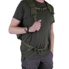 Зручний тактичний рюкзак de esse 9065-WARRIOR-green Зелений - изображение 3