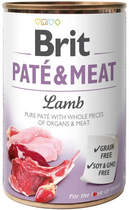 Корм консервированный для собак Brit Paté & Meat с ягненком