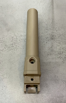 Труба для приклада АК фіксована DLG-146, Койот, Mil-Spec, АК 47/74 трубний фіксований адаптер - зображення 4