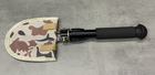 Лопата Skif Plus Mouse 2 (SPK7G), нержавіюча сталь, складана лопата для військових, лопата з пилкою - зображення 2