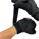 Тактичні рукавиці розмір M чорні - зображення 4