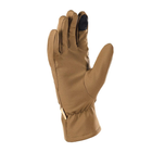 Тактические зимние перчатки M-Tac военные, армейские зимние перчатки зсу койот Сoyote - изображение 3