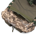 Военный тактический универсальный рюкзак 45л. Цвет пиксель. - изображение 8