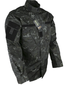 Сорочка тактична KOMBAT UK Assault Shirt ACU Style M мультікам чорний (kb-asacus-btpbl) - изображение 1