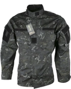 Сорочка тактична KOMBAT UK Assault Shirt ACU Style XXXL мультікам чорний (kb-asacus-btpbl) - изображение 2