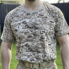 Футболка мужская тактическая армейская с коротким рукавом для ВСУ, Пиксель 3XL - изображение 6