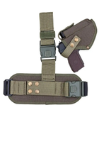 Тактична стегна кобура для пістолета макарова ПМ платформа oxford олива Зелений - зображення 3