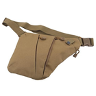 Сумка тактическая через плече WLKR W38-Cross Body мужская, слинг, армейский мини-рюкзак нагрудный Олива - изображение 7