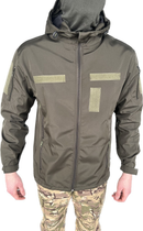 Куртка тактическая олива летняя soft shell, Тактическая водонепроницаемая куртка НГУ 56р. - изображение 6