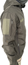 Куртка тактична олива літня soft shell, Водонепроникна тактична куртка НГУ 56р. - зображення 7