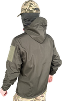 Куртка тактична олива літня soft shell, Водонепроникна тактична куртка НГУ 56р. - зображення 9