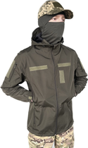 Куртка тактична олива літня soft shell, Водонепроникна тактична куртка НГУ 46р. - зображення 10