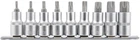 Набор TORX на планке Molder 1/2" CR-V 9 шт. (MT68009)