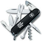 Ніж Victorinox Climber Ukraine Black "Тризуб ОУН" (1.3703.3_T0300u)