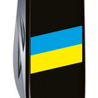 Ніж Victorinox Spartan Ukraine Black "Прапор України" (1.3603.3_T1100u) - зображення 4