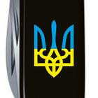 Нож Victorinox Climber Ukraine Black "Тризуб Жовто-Блакитний" (1.3703.3_T0016u) - изображение 4
