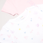 Набір дитячих боді-футболок 2 шт для дівчинки OVS 1606733 86-92 см Різнокольоровий (8052147120402) - зображення 2