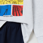 Піжама дитяча (футболка з довгими рукавами + штани) OVS 1628996 110 см Grey Melange (8052147504899) - зображення 2