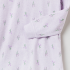 Піжама дитяча (футболка з довгими рукавами + штани) OVS 1630044 104 см Violet Melange (8052147518391) - зображення 2