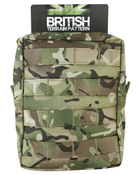 Подсумок Kombat UK Large Molle Utility Pouch Мультикам (1000-kb-lmup-btp) - изображение 1