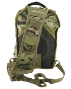 Рюкзак тактичний однолямковий Kombat UK Mini Molle Recon Shoulder Bag 10л Мультикам (1000-kb-mmrsb-btp) - зображення 3