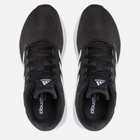 Чоловічі кросівки для бігу Adidas Galaxy 6 GW3848 42 (8UK) 26.5 см Чорні (4065426750560) - зображення 4